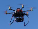 Hexcopter UAV at Farnborough airshow (Public domain)
