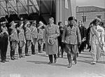 Hitler and the Italian dictator Mussolini in 1934 at Venice (Courtesy Library of Congress)