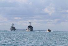 RAN-PNGDF exercise off Darwin