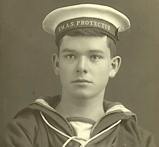 Article 1 A Sailor from HMAS Protector in 1909 source State Library of Vic