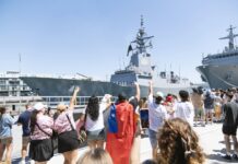 HMAS Brisbane returns home