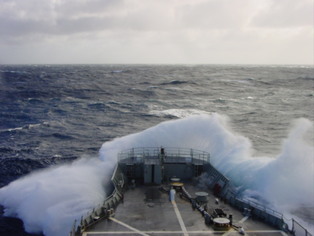 Article 1 HMAS Mannora in the Perfect Storm source Ian Menzies