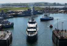 RNZN helps Irish Navy regenerate patrol ship