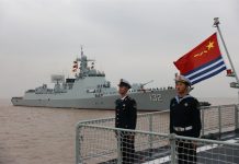 Chinese task group returns home