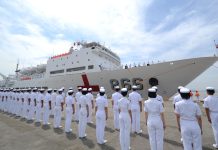 Flying the red flag in the Pacific