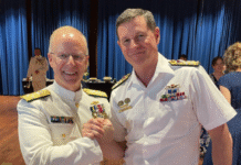 Admiral Caudle becomes US CNO