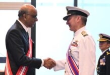 CDF conferred top Singaporean military award