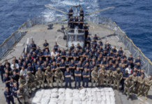 Combined task force in huge drug seizure