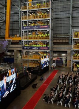 First Hunter frigate keel is laid