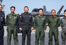 Japanese F-35 Pilots join HMS Prince of Wales