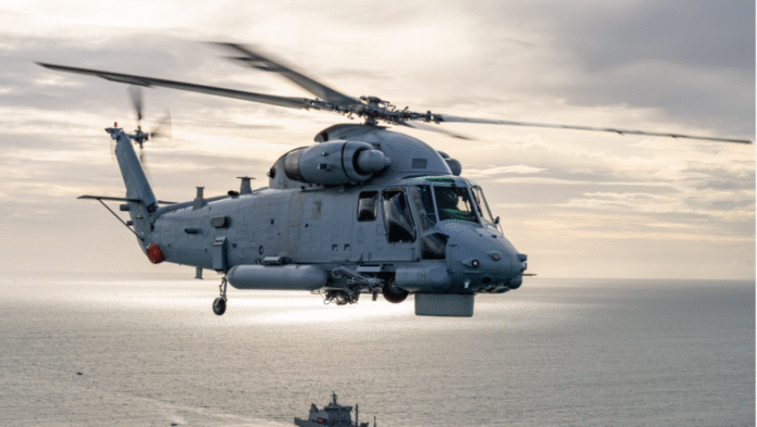 NZ naval helicopter