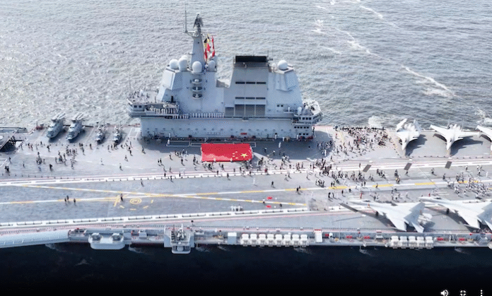 Article 2 PLA-N aircraft carrier Shandong in Hong Kong source PLA
