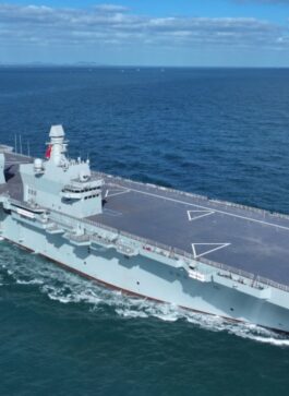 Sea trials for new Chinese amphibious ship
