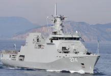 Pakistani OPV on delivery voyage