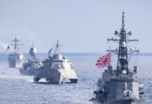 HMAS Warramunga in multi-national South China Sea transit