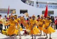 Chinese hospital ship in PNG