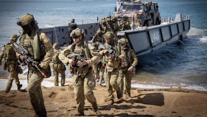 Article 2 TS 25 amphibious training source ADF