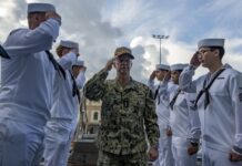 US CNO visits Australia & Singapore