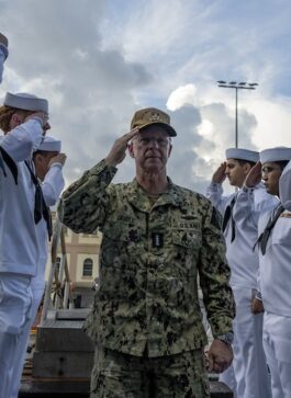 US CNO visits Australia & Singapore