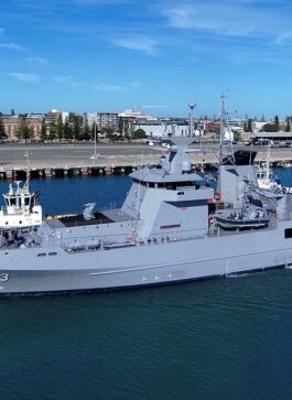 First OPV to Homeport in Cairns