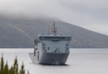HMNZS Canterbury deploys to the Sub-Antarctic