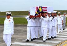 Malaysian missile boat founders