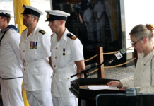 Monument in Malaysia to Prince of Wales and Repulse tragedy