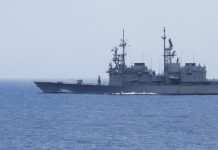 Chinese carrier grouping shadowed