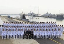 Dual Singaporean Navy submarine commissioning