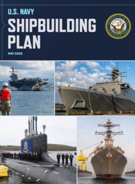 US Navy’s 2026 Navy Shipbuilding Plan