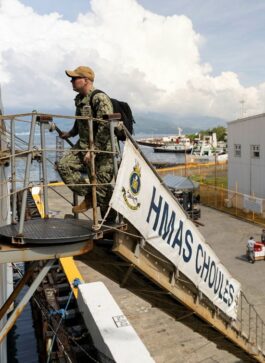 HMAS Choules joins Exercise Pacific Partnership 26