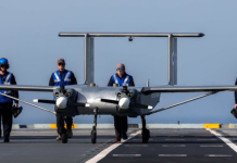 Drone’s historic flight