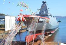 Latest Mogami-class frigate launched