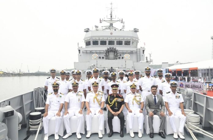 Article 4 INS Arnala Commissioning source IN