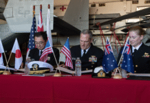US-Japan-Australia naval logistics accord