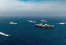 UK Carrier Strike Group approaches the Mediterranean