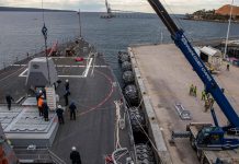 US Navy completes first ammunitioning in Eden