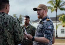 RAN officer lead MCM planner in RIMPAC 2024