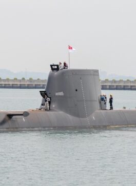 Third Invincible-Class submarine arrives in Singapore