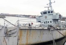 Efforts to save the former HMS Bronington
