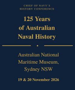 CHIEF OF NAVY’S HISTORY CONFERENCE Vert 300x250