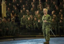 Navy boss says Iran eroding China readiness