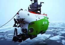 Chinese submersible’s 5277m dive