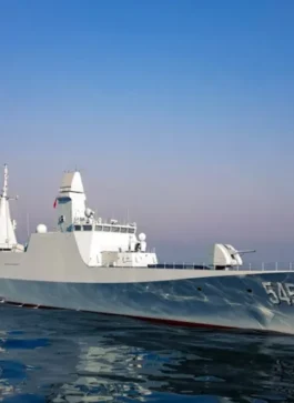 Upgrades for Chinese frigate