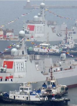 Chinese Navy’s 45 late-gen destroyers