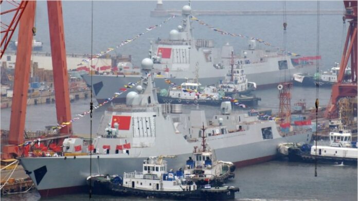 Chinese destroyers