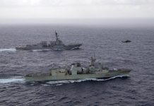 US, Australia, Canada, Japan in East China Sea exercise
