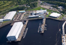 Two nuclear submarines in UK port