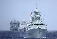 Canada flexing in the Pacific