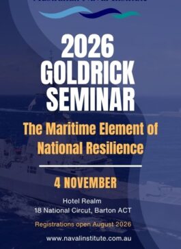 2026 Goldrick Seminar: Maritime Power and National Resilience
